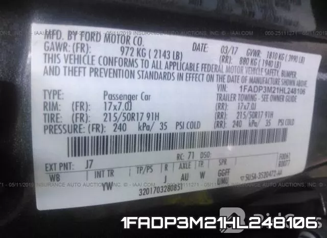 1FADP3M21HL248106