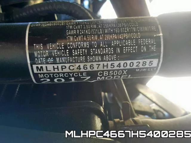 MLHPC4667H5400285