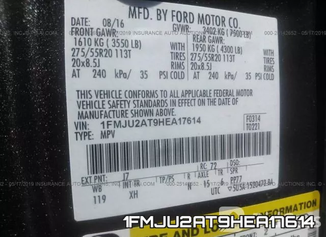 1FMJU2AT9HEA17614