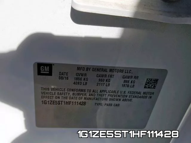 1G1ZE5ST1HF111428