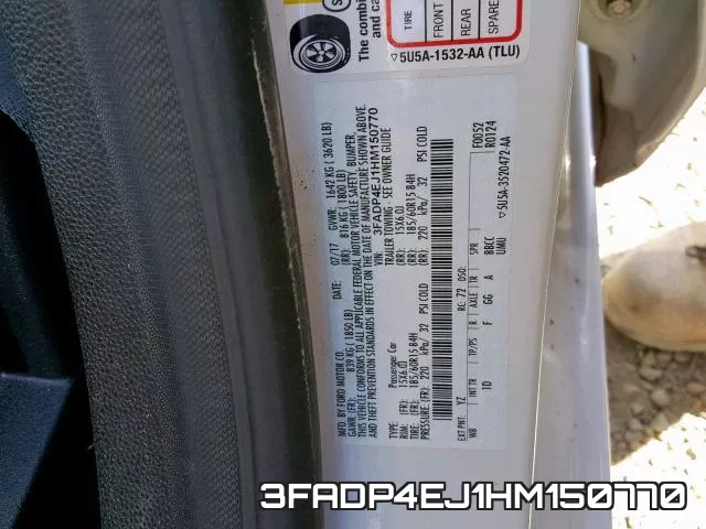 3FADP4EJ1HM150770