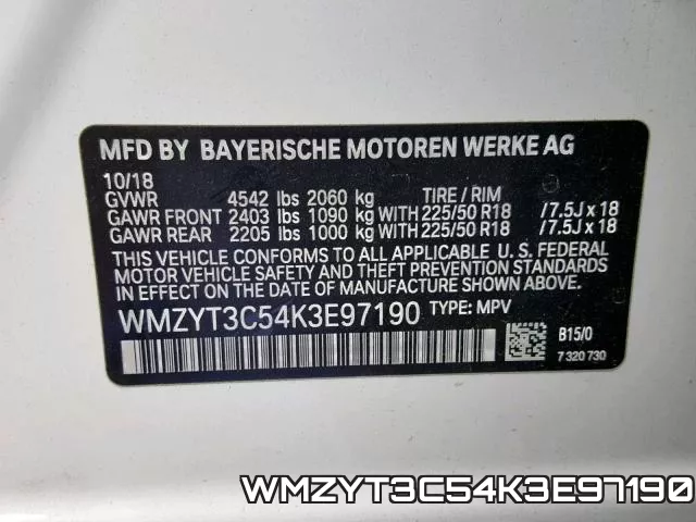 WMZYT3C54K3E97190