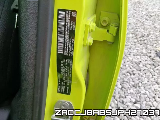 ZACCJBAB5JPH27037
