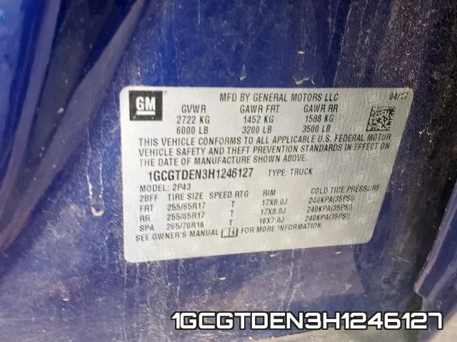 1GCGTDEN3H1246127