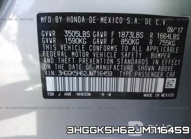 3HGGK5H62JM716459