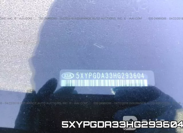 5XYPGDA33HG293604