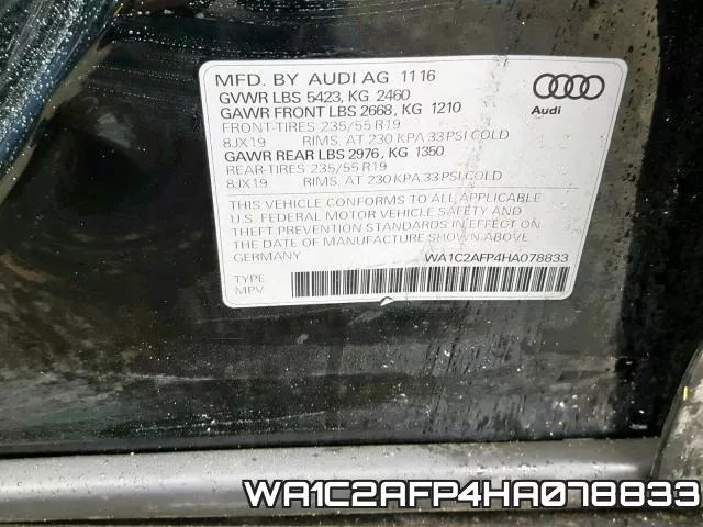 WA1C2AFP4HA078833