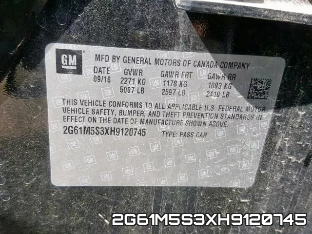 2G61M5S3XH9120745