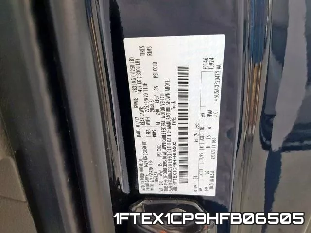 1FTEX1CP9HFB06505