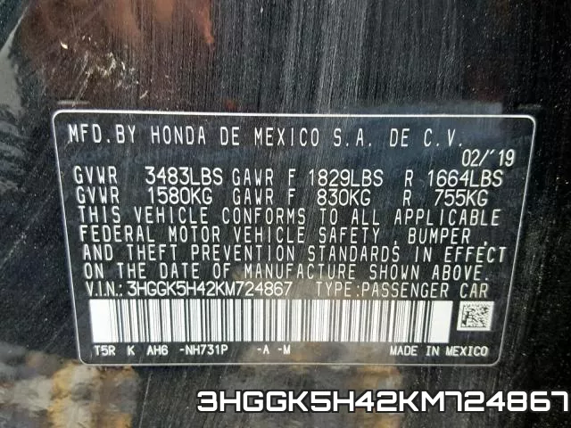3HGGK5H42KM724867