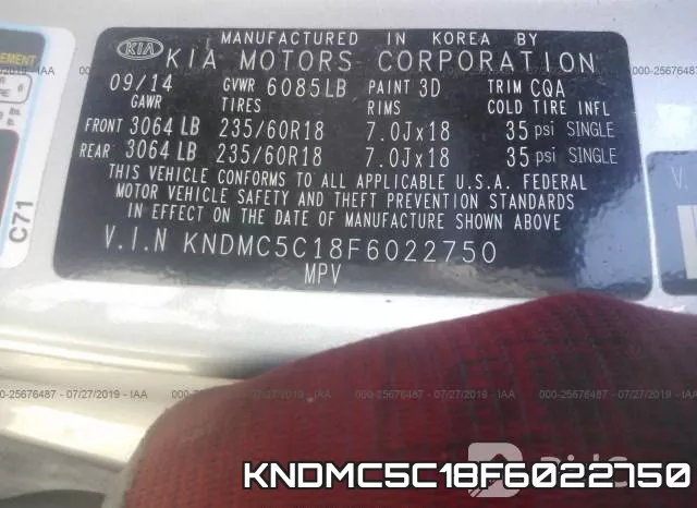KNDMC5C18F6022750