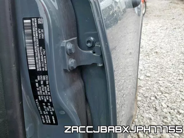 ZACCJBABXJPH77755