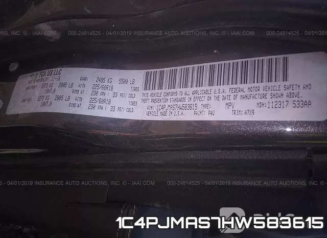 1C4PJMAS7HW583615