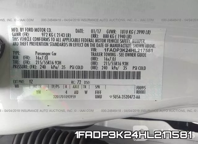 1FADP3K24HL217581