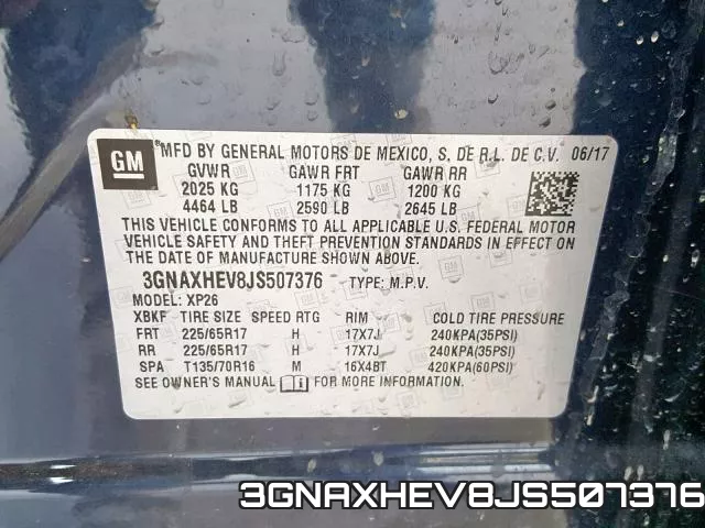 3GNAXHEV8JS507376