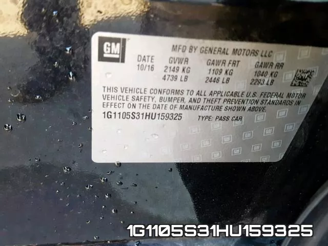 1G1105S31HU159325