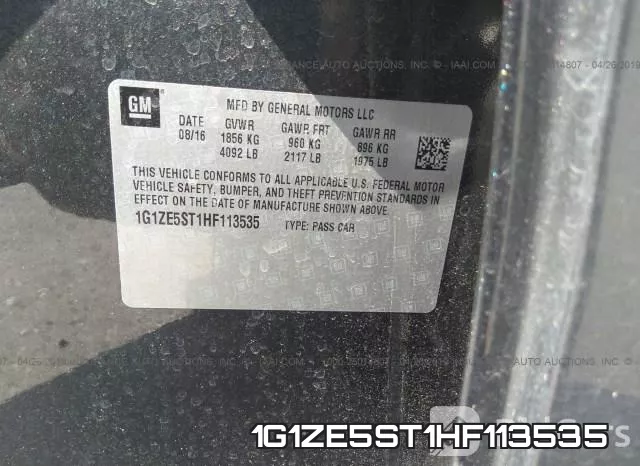 1G1ZE5ST1HF113535