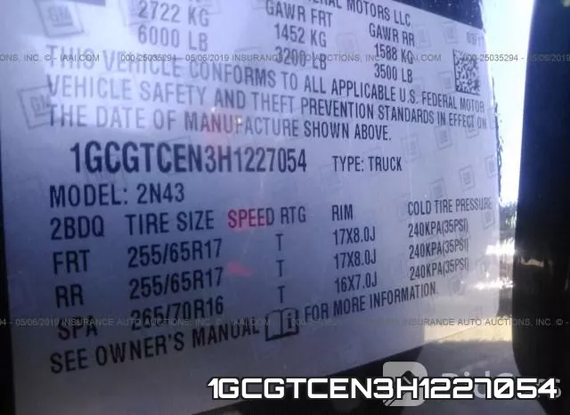 1GCGTCEN3H1227054