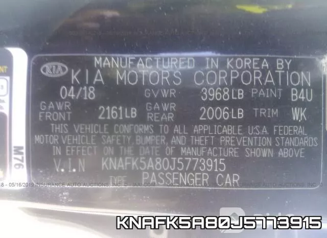 KNAFK5A80J5773915