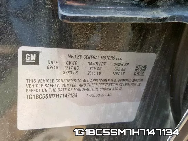 1G1BC5SM7H7147134