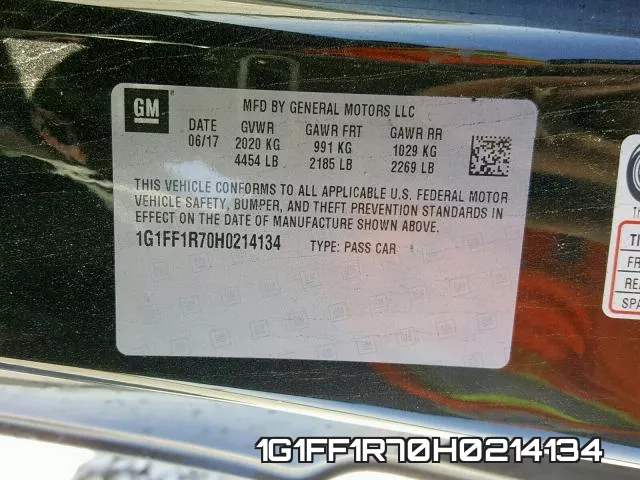 1G1FF1R70H0214134