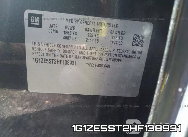 1G1ZE5ST2HF138931