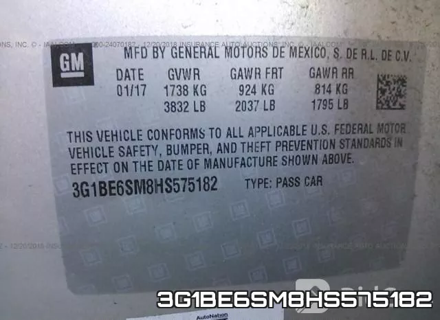 3G1BE6SM8HS575182