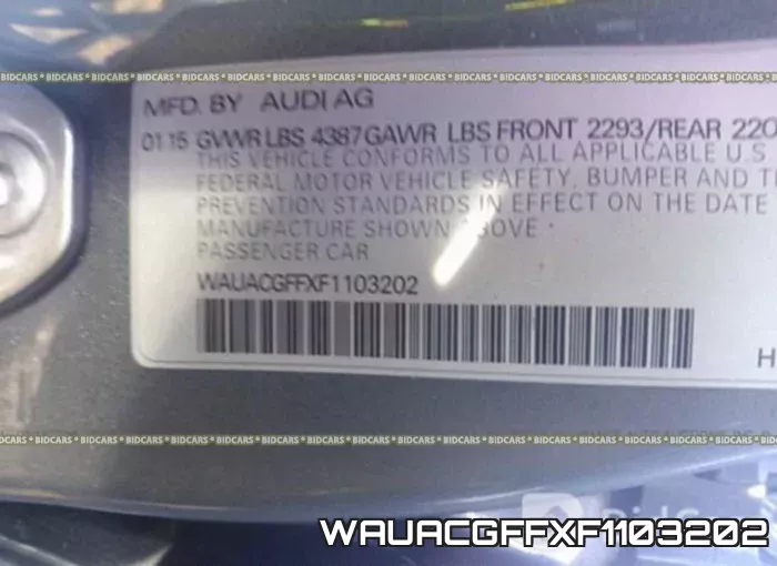 WAUACGFFXF1103202