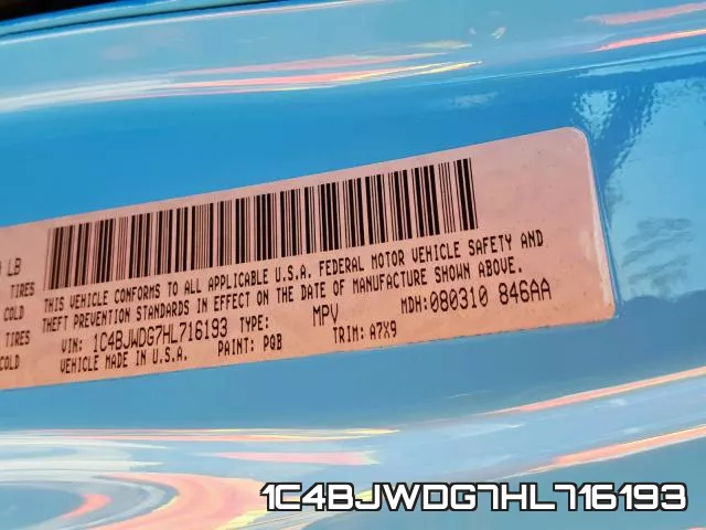 1C4BJWDG7HL716193