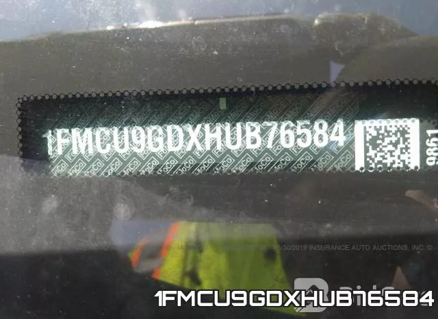 1FMCU9GDXHUB76584