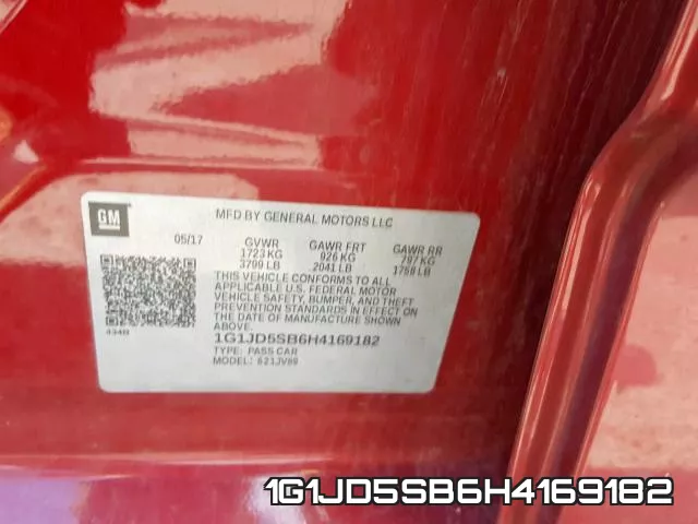 1G1JD5SB6H4169182