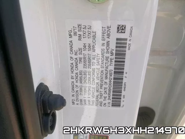 2HKRW6H3XHH214970