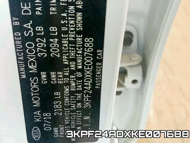3KPF24ADXKE007688
