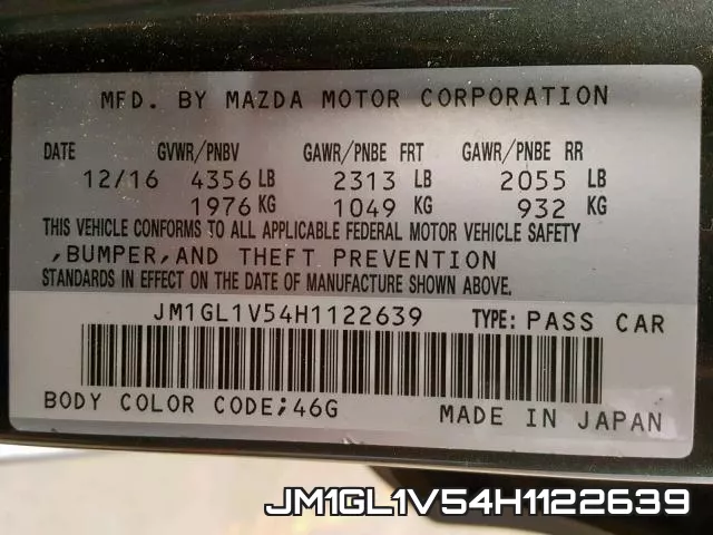 JM1GL1V54H1122639