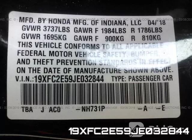 19XFC2E59JE032844