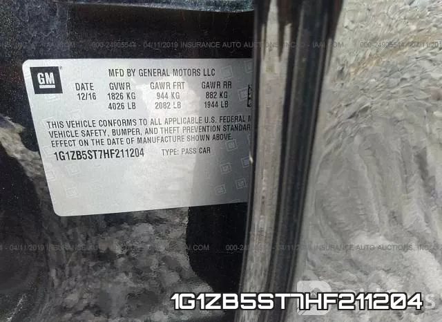 1G1ZB5ST7HF211204