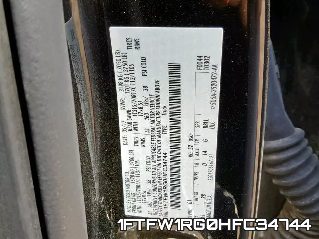 1FTFW1RG0HFC34744