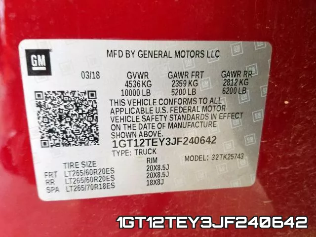 1GT12TEY3JF240642