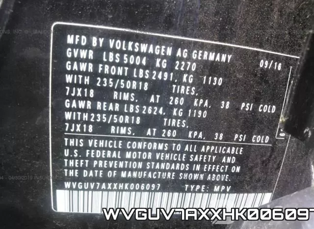 WVGUV7AXXHK006097