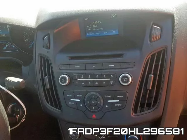 1FADP3F20HL296581