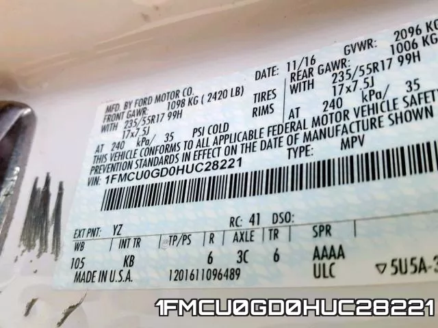 1FMCU0GD0HUC28221