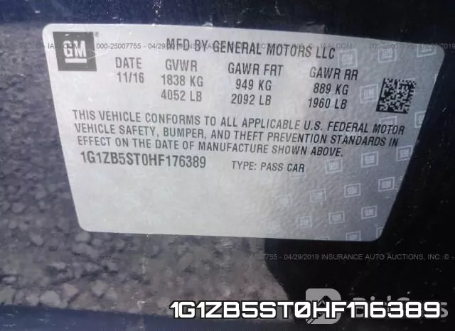 1G1ZB5ST0HF176389