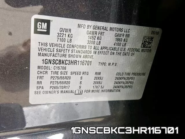 1GNSCBKC3HR116701