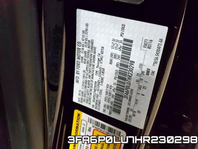 3FA6P0LU7HR230298