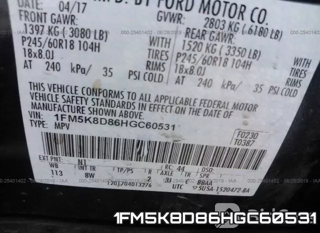 1FM5K8D86HGC60531