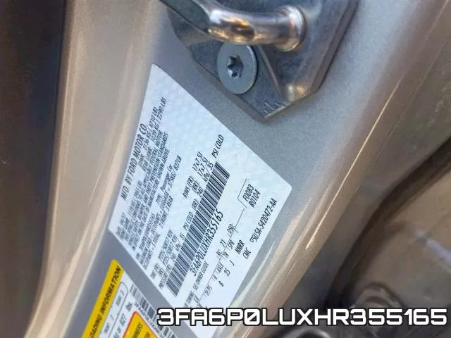 3FA6P0LUXHR355165