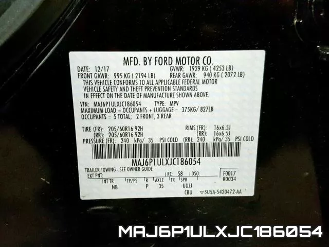 MAJ6P1ULXJC186054
