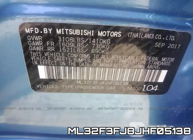 ML32F3FJ8JHF05138