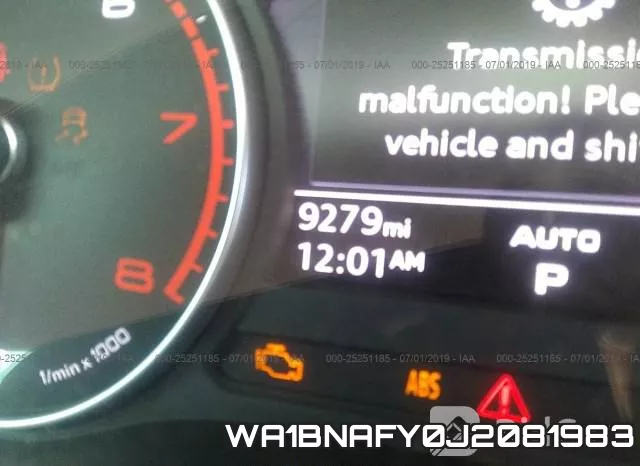 WA1BNAFY0J2081983