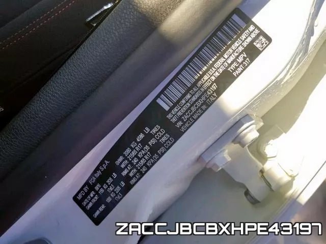 ZACCJBCBXHPE43197